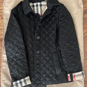 Burberry quilted jacket, black, XS